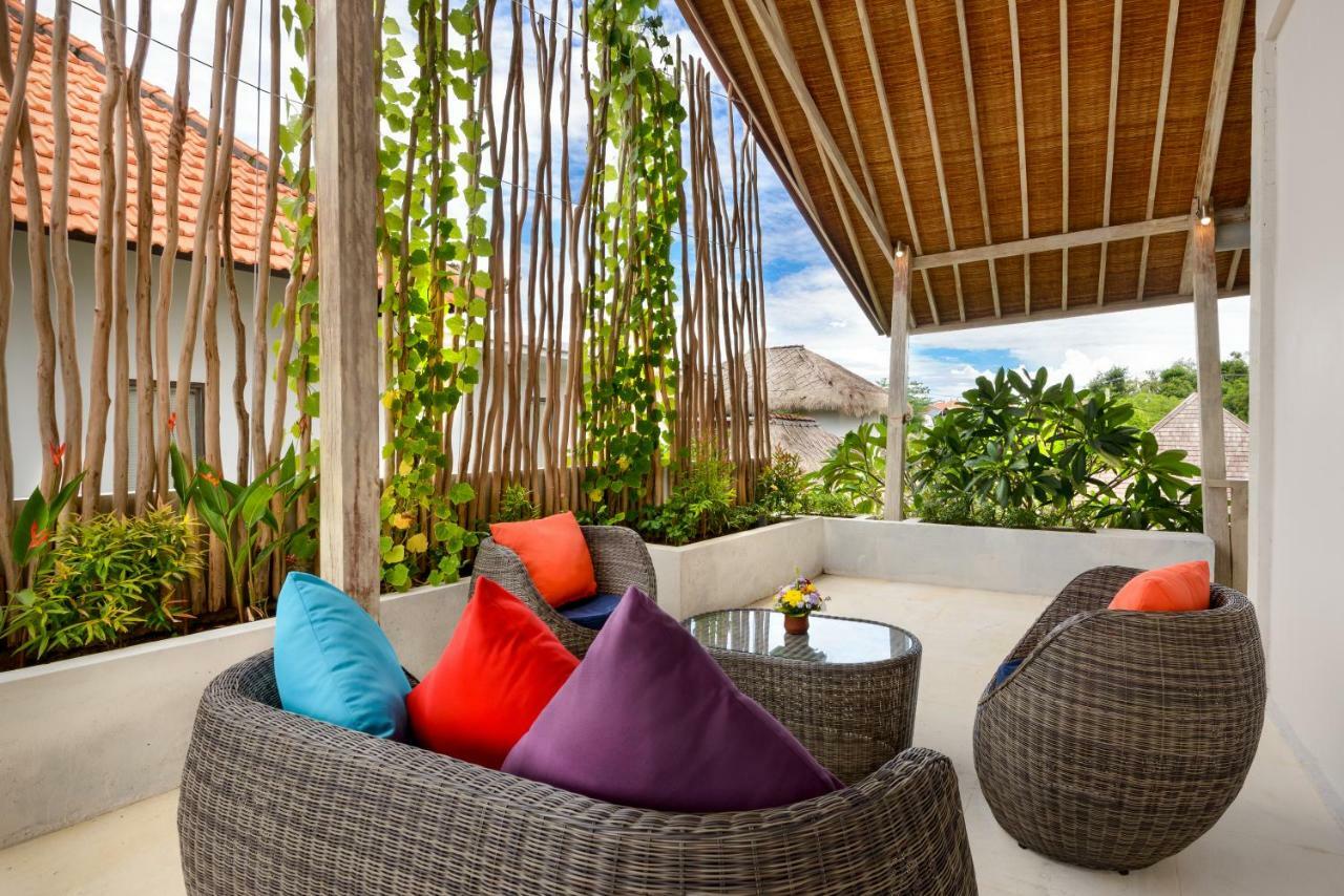 The Sari Balangan Villa Jimbaran Exteriör bild