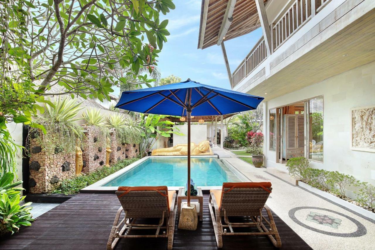 The Sari Balangan Villa Jimbaran Exteriör bild